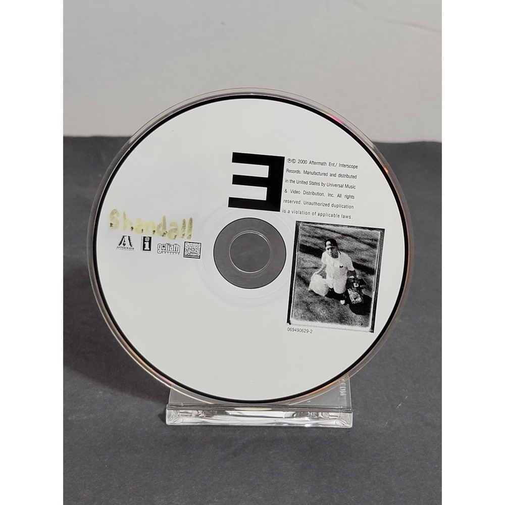Eminem The Marshall Mathers LP CD Disc Only 2000 Hip Hop Aftermath Interscope